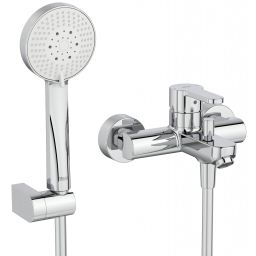 Roca l20 bateria wannowo-prysznicowa ścienna chrom A5A019HC00