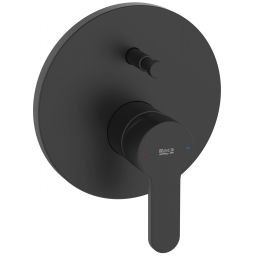 Roca l20 bateria wannowo-prysznicowa podtynkowa czarna A5A069HNB0