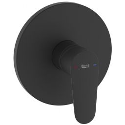 Roca Victoria Plus bateria prysznicowa podtynkowa czarna A5A224FNB0