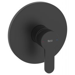 Roca l20 bateria prysznicowa podtynkowa czarna A5A229HNB0