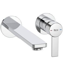 Roca Targa bateria umywalkowa podtynkowa chrom A5A355FC00