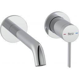 Roca Ona bateria umywalkowa podtynkowa chrom A5A359EC00