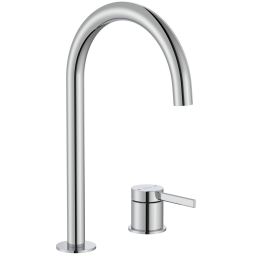 Roca Ona bateria umywalkowa stojąca chrom A5A389EC00