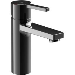 Roca Naia Black bateria umywalkowa stojąca czarna A5A3A96CN0