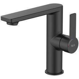 Roca Targa bateria umywalkowa stojąca czarny mat A5A405FNB0