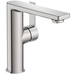 Roca Targa bateria umywalkowa stojąca stal inox A5A405FSM0