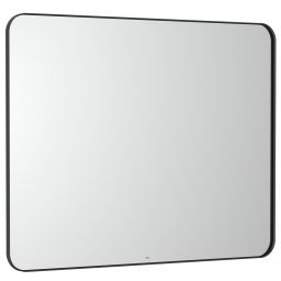 Roca Luna lustro 100x80 cm prostokątne czarny A812415000