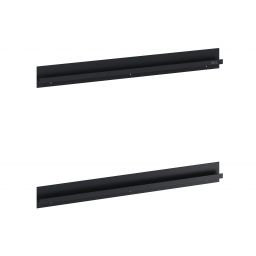 Roca Gap Pro uchwyt do szafki 50 cm 2 szt czarny mat A817004485