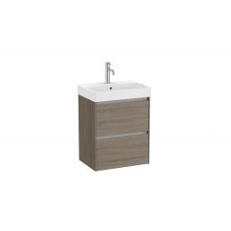 Roca Ona umywalka z szafką 50 cm brązową A851682511
