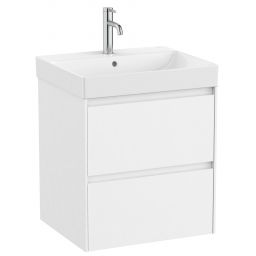 Roca Ona Unik umywalka z szafką 55 cm biały mat A851687509