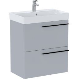 Roca Ella Compacto Unik szafka 60 cm wisząca podumywalkowa perłowy mat A857778530