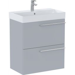 Roca Ella Compacto Unik szafka 60 cm wisząca podumywalkowa perłowy mat A857778530