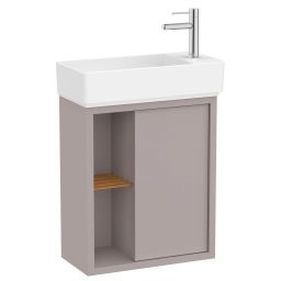Roca Tura umywalka z szafką 55 cm szlachetny szary A852022559