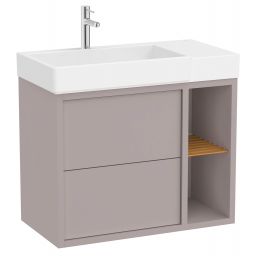 Roca Tura umywalka z szafką 80 cm szlachetny szary A852028559