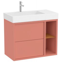 Roca Tura umywalka z szafką 80 cm Terakota A852028560