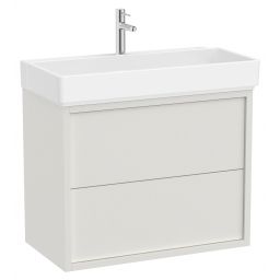 Roca Tura umywalka z szafką 80 cm biały mat A852033558