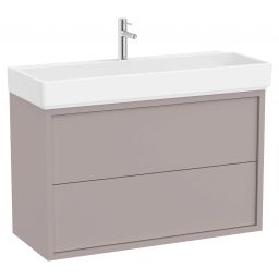 Roca Tura umywalka z szafką 100 cm szlachetny szary A852035559