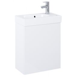 Roca Mini-N umywalka z szafką 45 cm biały połysk A852445806
