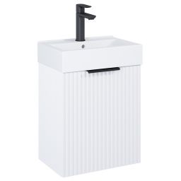 Roca Reef umywalka z szafką 44.6 cm biały mat A852446529