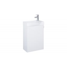 Roca Ravell umywalka z szafką 45,2 cm biały połysk A852448806