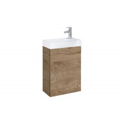 Roca Ravell umywalka z szafką 45,2 cm dąb Canela A852448808