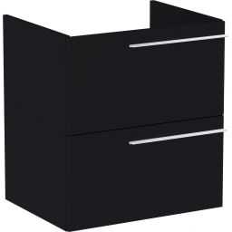 Roca Ella szafka 58,5 cm podumywalkowa wisząca czarny mat A857769532