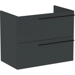 Roca Ella szafka 78,5 cm podumywalkowa wisząca onyks mat A857770531