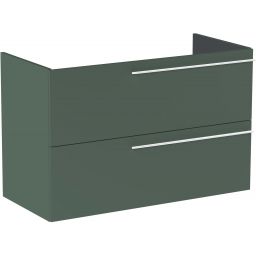 Roca Ella szafka 98,5x44,6x63,5 cm podumywalkowa wisząca zielona A857771534