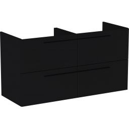 Roca Ella szafka 118,5 cm podumywalkowa wisząca czarny mat A857772532