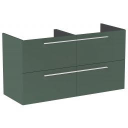 Roca Ella szafka 118,5x44,6x63,5 cm podumywalkowa wisząca zielony mat A857772534