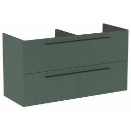 Roca Ella szafka 118,5x44,6x63,5 cm podumywalkowa wisząca zielony mat A857772534