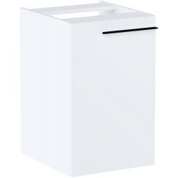 Roca Ella kontener 40 cm wiszący z koszem cargo biały mat A857774529