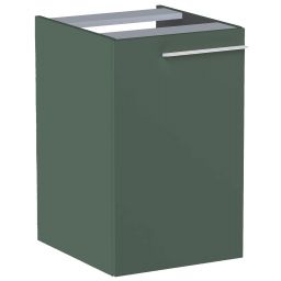 Roca Ella szafka 40x44,6x63,5 cm boczna wisząca zielony mat A857774534