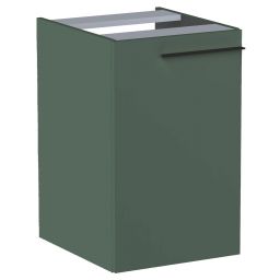 Roca Ella szafka 40x44,6x63,5 cm boczna wisząca zielony mat A857774534