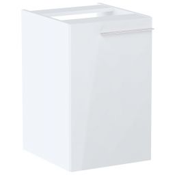 Roca Ella kontener 40 cm wiszący z koszem cargo biały połysk A857774806