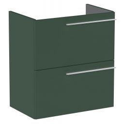 Roca Ella szafka 58,5x34,6x63,5 cm podumywalkowa wisząca zielony mat A857778534