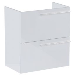 Roca Ella szafka 58,5x34,6x63,5 cm podumywalkowa wisząca biały połysk A857778806