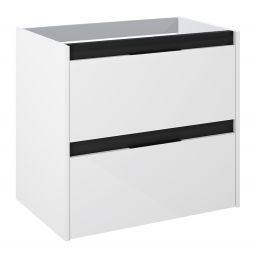 Roca Alpine szafka 45,2x68,5x59 cm podumywalkowa wisząca biała-czarna A857864606