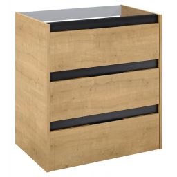 Roca Alpine szafka 68,5x45,2x74 cm podumywalkowa wisząca dąb A857867464