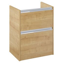 Roca Gap Pro szafka 58,5x46x66,3 cm podumywalkowa wisząca jasny dąb A857896464