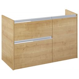 Roca Gap Pro szafka 98,5x45,1x63,5 cm podumywalkowa wisząca jasny dąb A857904464