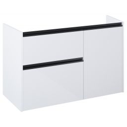 Roca Gap Pro szafka 98,5x45,1x63,5 cm podumywalkowa wisząca biały połysk A857904806