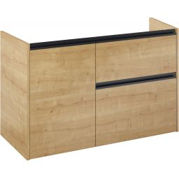 Roca Gap Pro szafka 98,5x45,1x63,5 cm podumywalkowa wisząca jasny dąb A857905464