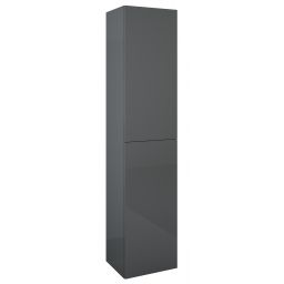 Roca Extra szafka 40x35,2x180 cm boczna wisząca antracyt połysk A857956153