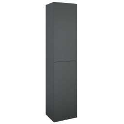 Roca Extra szafka 40x35,2x180 cm boczna wisząca antracyt mat A857956531