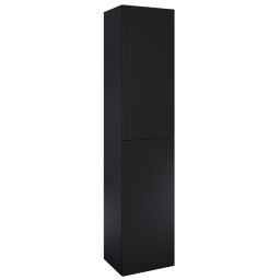 Roca Extra szafka 40x35,2x180 cm boczna wisząca czarny mat A857956532