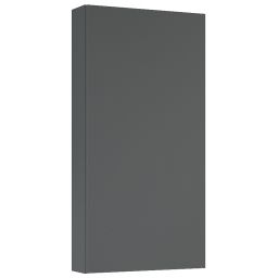 Roca Extra szafka 40x12,6x80 cm boczna wisząca antracyt mat A857957531