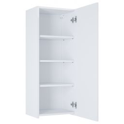 Roca Extra szafka 40x21,6x80 cm boczna wisząca biały mat A857958529