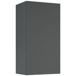 Roca Extra szafka 40x21,6x80 cm boczna wisząca antracyt mat A857958531