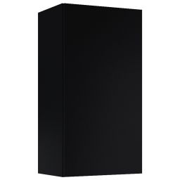 Roca Extra szafka 40x21,6x80 cm boczna wisząca czarny mat A857958532